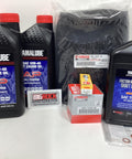 Rhino 700 SxS Full Service Kit With Oil Change Air Filter Spark Plugs Gear Oil OEM Factory Parts And Drain Washers