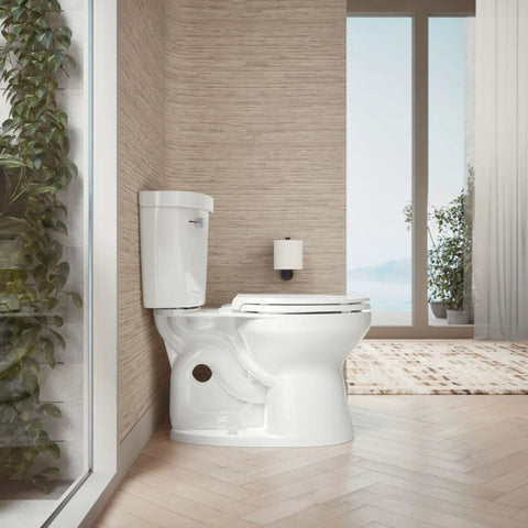 ReadyLatch Quiet Close Elongated Toilet Seat With Grip Tight Hardware Easy Above Bowl Install Soft Close Locking Hinge Detachable