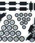 City Car Wheels Tires And Axles Kit Set For Vehicles And Trucks Dope Compatibility With Major Brand Parts Classic Pieces
