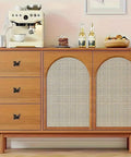 Butterfly Drawer Handles Set Zinc Alloy Bronze Colored 12 Pcs Decorative Knobs installed on wooden dresser