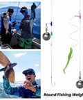 Forty Piece Round Fishing Weights Set Ball Sinkers With Barrel Swivels For Saltwater And Freshwater Casting Drop Shot Catfishing Three Eighth Ounce Ten Gram Lead Weights Built Tough For Real World Fishing, round lead sinkers with swivel rig