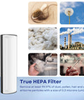 Top Rated Premium True HEPA Filter Replacement for Envion Therapure Air Purifier TPP440F TPP540 TPP640 AP200 with pollutants image
