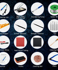 Thirty Nine In One Soldering Iron Kit With LCD Display 80W 110V Electric Soldering Iron Fast Heat Up In Twenty Seconds components