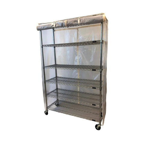 Tough As Nails Mesh Shelving Cover Keeps Your Setup Slick And Dustproof While Giving You Straight Up Great Visibility Fits Standard Thirty Six By Fourteen By Fifty Four Inch Rack Units Every Time
