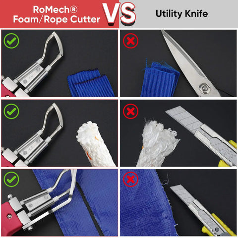 60W Fabric Cutter And Rope Cutter Pro Electric Hot Knife Heat Sealer With Adjustable Power Built For Pros Cutting Tool Kit With Blades And Accessories For Clean Edges And Quick Seals Ideal For Fabrics Ropes And DIY Crafts