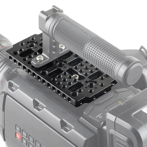 Battle Tested Camera Cheese Plate With Dual Thread Options Secure Switching Mount Featuring Arri Align Pin For Quick Rig Swaps And On Set Workflow Optimization For Videographers
