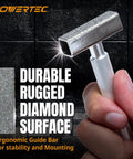Three Pack Diamond Wheel Dresser For Bench Grinders Truing Deburring Aluminum Oxide And Silicon Carbide Wheels Engineered To Sweep Dust Away In A No Sweat Style And Guarantee Top Tier Sharpening Results, showcasing a rugged diamond surface.