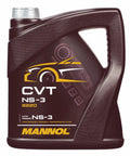 NS3 Synthetic CVT Transmission Fluid For Nissan And Mitsubishi Systems 4L Bottle with handle and yellow logo visible