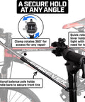 Beefed Up Heavy Duty Bike Repair Stand With Storage Bag Adjustable Height Up To 30 Inches 360 Degree Rotating Clamp Magnetic Tool