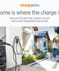 Level 2 Home EV Charger J1772 Fast Smart Battery Power For Electric Cars With Smart App Control And Hardwired Setup At Home