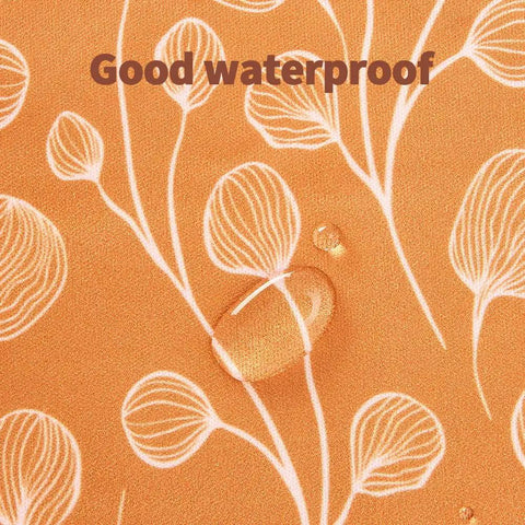 Close-up of waterproof TPU material with floral pattern for Three Piece Waterproof Wet Bag Storage Set For Baby And Travel Reusable Diaper Bag