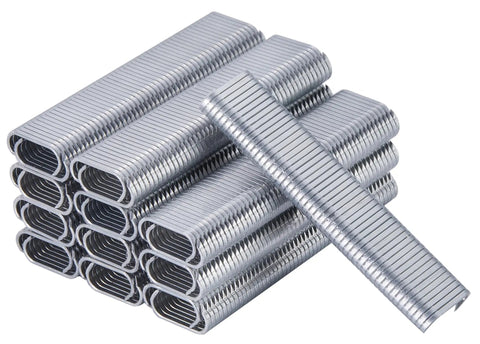 Built Tough Hog Ring Staples For Wire Fence And Upholstery 16 Gauge Galvanized 11 Sixteenths Inch Divergent Point 2500 Pack