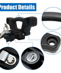 Ford F150 F250 F350 Bed Tie Down Anchors Kit, 4 Pack Replacement Tie Downs With Keys, Easy Slide In, No Tools Needed, close-up