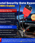 Gotta Have This OBD2 Diagnostic Tool Adapter For 2018 2020 Dodge Ram 1500 2500 Cummins with red 16 Pin to 2 Pin OBDII Cable