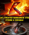 Stand Up Weed Puller With 68 Inch Long Handle, 2 In 1 Weed Rake And Garden Hoe Combo, heat-treated in fire and water