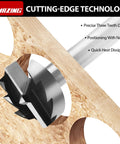 Pro Grade 16 Piece Forstner Drill Bits Set Featuring Tough As Nails Alloy Steel Round Shank Bits for precise three teeth design in wood.