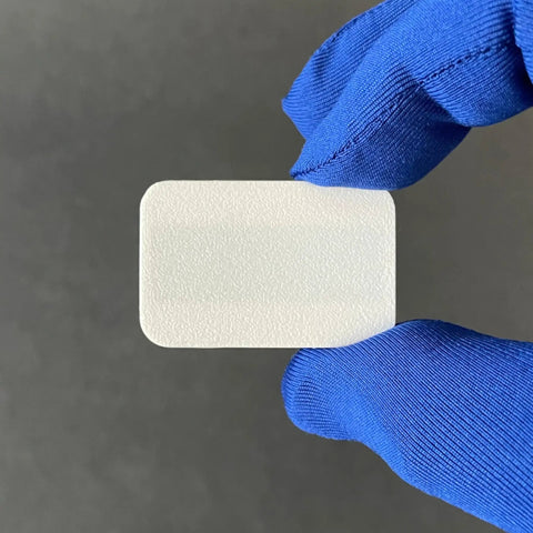 Person holding the Human Presence Sensor V2.2 For Home Assistant With MmWave Radar Motion Detection, Sensor Only White.
