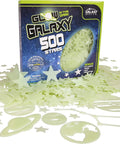 Huge 500 Piece Glow In The Dark Ceiling Stars Set With Sun Moon Earth Planets And Big Dipper For Kids Room Nighttime Fun