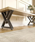 Heavy Duty 16 Inch Coffee Table Legs Set Of 2 Industrial Metal Bench Legs With 600 Lbs Load Capacity beneath wood bench
