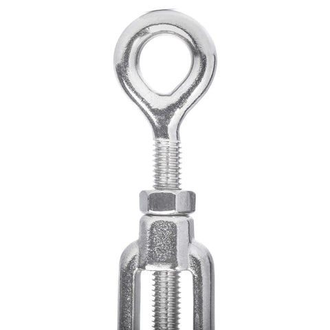 No Nonsense Heavy Lift Rigging Top Shelf T316 Marine Grade Stainless Steel Eye To Eye Turnbuckle For Cable Tensioning And Rope Work One Half By Six Point Five Inches