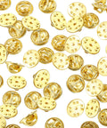 Gold Butterfly Clutch Pin Backs Replacement 10mm 50 Pack For Earrings And Jewelry Making Easy To Use Secure Backings
