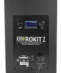 Back panel of ROKIT 7 G4 7 Inch Powered Studio Monitor Black With Kevlar Driver And Built In Class D Amp DSP EQ And Onboard LCD