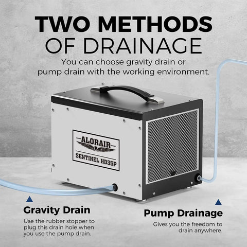 Heavy Duty Crawl Space Dehumidifier With Built In Pump For Basement Moisture Control Badass Air Quality Management Covers Up To One Thousand Square Feet No Sweat Humidity Removal All Week Long