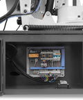 Electrical components inside 10 Inch Metal Cutting Band Saw With 2HP 220V 60Hz 1PH Power Horizontal Bandsaw control panel