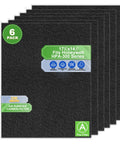 Six Pack Cut To Fit Activated Carbon Filters For Honeywell HPA Series Air Purifiers Odor Removal For Window Vent AC Range Hood