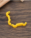 Yellow 4mm Bird Splayed Leg Treatment Ring Set for Canaries Budgies Finches and Small Quail Hobble Leg Bands