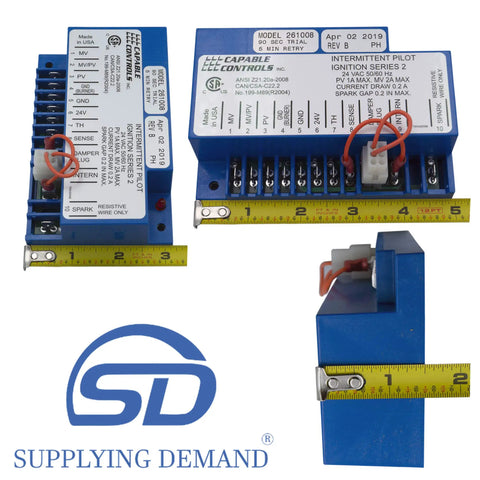 Furnace Pilot Ignition Control Module S8610U1003 S8610U3009 For Natural Gas Or Propane Replacement Plug And Play Easy Install Durable Performance Safe Startup Compatible With Older Units High Reliability Long Life