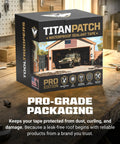 Box of Titan Patch Waterproof Sealant Tape That Stops Leaks Fast And Stays Sealed For 15 Plus Years 4 Inch By 10 Foot