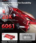 2-in-1 Door Hinge Jig and Lock Hole Drilling Kit, Adjustable Aluminum Router Template shown, highlighting 6061 aluminum durability.