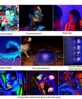 1ft 10W UV Blacklight Bar Two Pack For Fluorescent Art Tapestries Posters And Body Paint Glow Up Party Lights For Cabinets