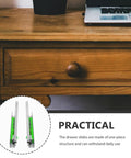 16 Inch Detachable Slow-Close Drawer Slides With Metal Rails in front of wooden furniture