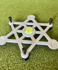 Golf Leveling Stand For Rapsodo MLM2Pro Personal Launch Monitor with Durable PETG Build on grass surface