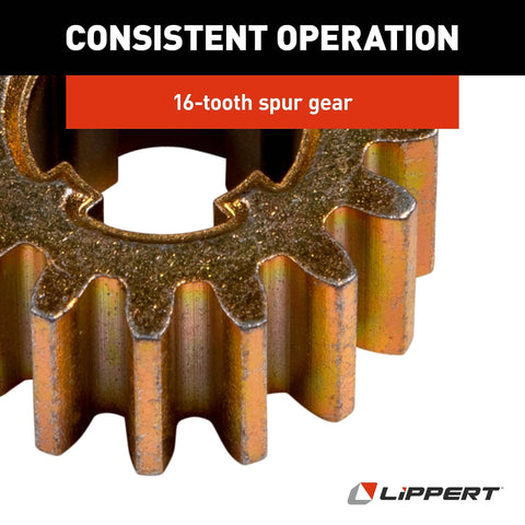 16 Tooth RV Slide Out Spur Gear In Wall Replacement 16 DP 20 PA Restores Slide Out Functionality Quickly And Easily For Your Travel Trailer Or Motor Home