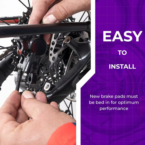 Installing Bike Disc Brake Pads For SRAM 4-Piston Calipers Compatible With Guide G2 Ultimate RSC RS R T AVID XO Trail Elixir