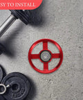 Beefy Heavy Duty Aluminum Alloy Pulley Wheels Replacement Set Of Two for gym cable systems with easy installation