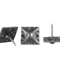 Heavy Duty Square Upholstery Nails Crafted From Solid Steel With Rich Pewter Finish. Solid steel decorative tacks for upholstery.
