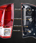 Toyota Tacoma Tail Light Rear Lamp Right Passenger Side Direct Fit Replacement Assembly With Bulb 81550-04170 components view