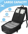 Open waterproof hard case for DJI Mini 4 Pro and Mini 3 Pro, showing 15.6 inch laptop slot and extra storage compartments.