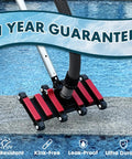 Go-To 25 Foot Pool Vacuum Hose With 14 Inch Weighted Head And Swivel Cuff Pro Grade Cleaning Kit for pool maintenance