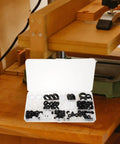180 Piece Rubber Grommet Assortment Kit For Wires And Ceiling Fans, Lightweight Yet Durable Grommets In Multiple Sizes For Superior Wire Protection And Easy Ceiling Fan Install in open case