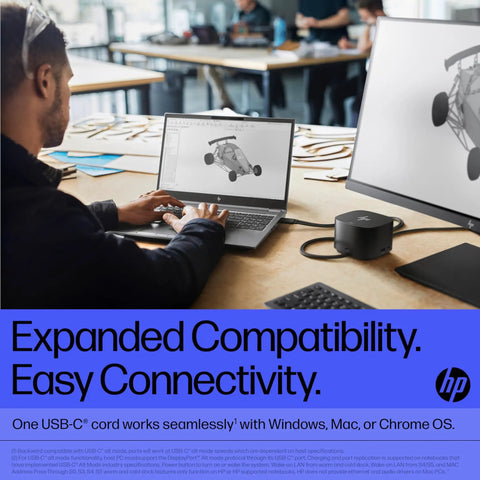 Next Level Thunderbolt Docking Station With 280W Fast Charge And Combo Cable For Laptop Setup Rock Solid Data Transfer Sleek Black Finish desktop setup with laptop and docking station