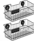 Heavy Duty Magnetic Wire Baskets Set Must Have Large Capacity Metal Shelf Organizer For Garage Kitchen Laundry Workshop Cabinets Ideal For Pegboard And Metal Surfaces 2 Pack, front view
