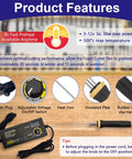 3 In 1 Hot Wire Foam Cutter Kit With Digital Voltage Controller, power plug, adjustable switch, insulated handle details