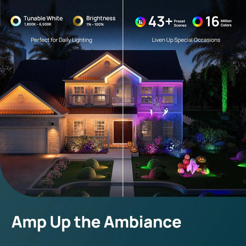 Top Shelf Smart Solar Spot Lights For Outdoor Yard And Deck Featuring Rock Solid IP67 Weatherproofing With Fast MPPT Tech That Keeps The Block Lit Up To Fourteen Hours Straight For Easy Landscaping And Halloween Show Vibes