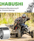 Crush The Trail Front Left Right Wheel Bearing Hub Assembly For Polaris Ranger 570 500 EV Sportsman 300 400 450 500 570 600 700 800 Forest 05 To 22 Plug And Play 2 Pack with ATV in action.