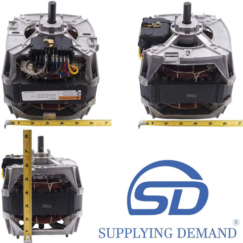 2 Speed Direct Drive Washing Machine Motor Replacement One Half HP 1725 And 1140 RPM Model Specific Not Universal fits select washers